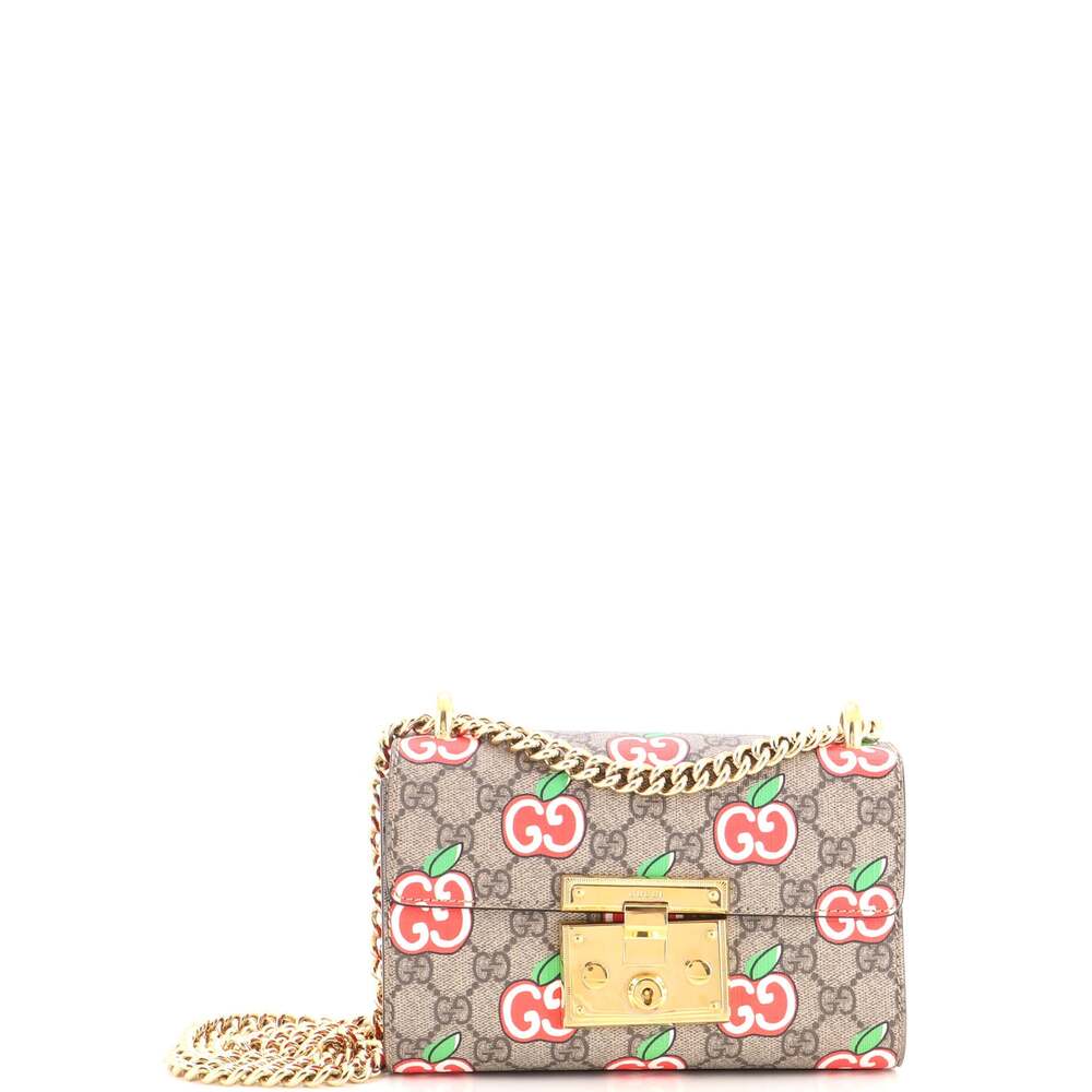 Gucci Padlock Shoulder Bag Printed Gg #311996G12B